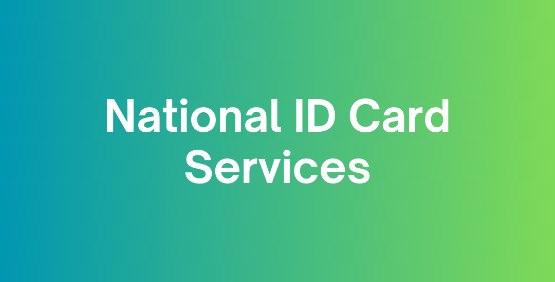 National ID Card Service