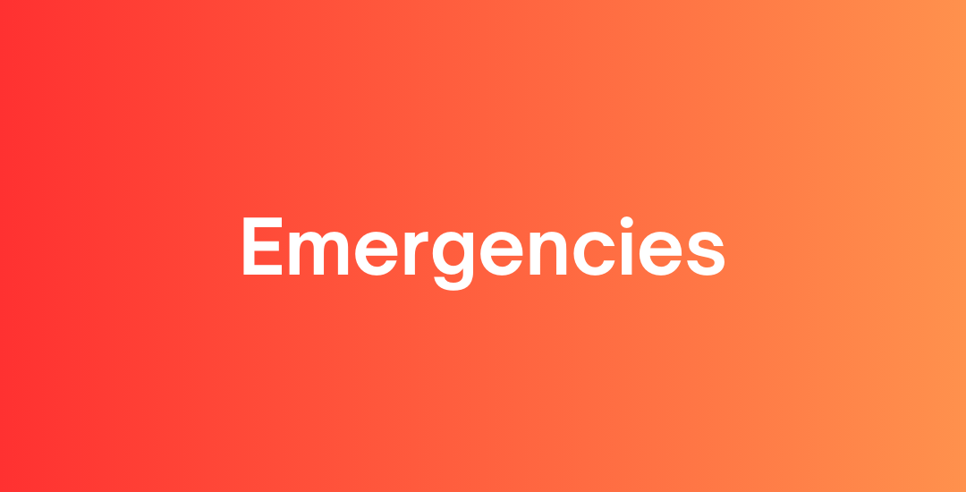 Emergencies